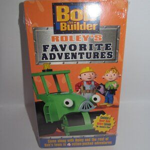 Bob The Builder : Roley's Favorite Adventures (VHS) NEW SEALED Y2K 2000s Cartoon